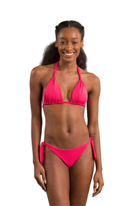 Model Front: Rio De Sol Reggiseno Top Dots-Virtual-Pink Mel