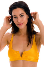 Carica l&#39;immagine nel visualizzatore di Gallery, Gallery: Rio De Sol Reggiseno Top Eden-Pequi Bra-V
