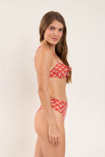 Carica l&#39;immagine nel visualizzatore di Gallery, Image 04: Rio De Sol Reggiseno Top Floral-Scales Balconet-Tie
