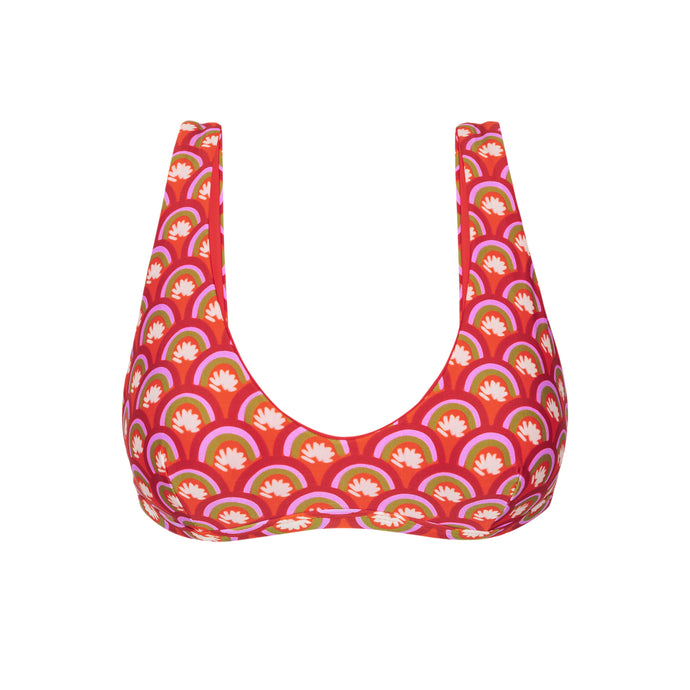 Product Front: Rio De Sol Reggiseno Top Floral-Scales Hera