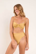 Carica l&#39;immagine nel visualizzatore di Gallery, Image 05: Rio De Sol Reggiseno Top Fluity-Dourado Vickie

