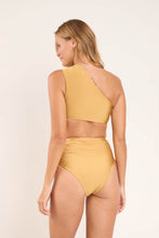 Carica l&#39;immagine nel visualizzatore di Gallery, Model Back: Rio De Sol Reggiseno Top Fluity-Dourado Zadar
