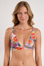 Carica l&#39;immagine nel visualizzatore di Gallery, Gallery: Rio De Sol Reggiseno Top Garden-Flower Alba

