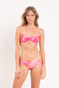 Model Front: Rio De Sol Reggiseno Top Joyful Balconet-Tie
