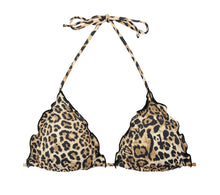 Carica l&#39;immagine nel visualizzatore di Gallery, Product Front: Rio De Sol Reggiseno Top Leopardo Tri
