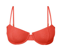 Carica l&#39;immagine nel visualizzatore di Gallery, Product Front: Rio De Sol Reggiseno Top Malibu-Chili Balconet
