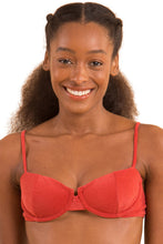 Carica l&#39;immagine nel visualizzatore di Gallery, Gallery: Rio De Sol Reggiseno Top Malibu-Chili Balconet
