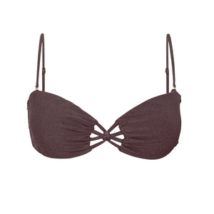 Product Front: Rio De Sol Reggiseno Top Malibu-Ebano Bandeau-Iris
