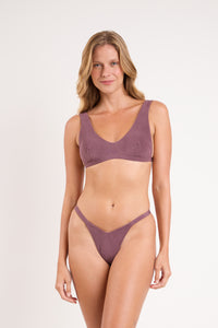 Model Front: Rio De Sol Reggiseno Top Malibu-Ebano Hera