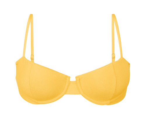 Product Front: Rio De Sol Reggiseno Top Malibu-Yellow Balconet