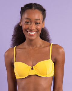 Image 09: Rio De Sol Reggiseno Top Malibu-Yellow Balconet