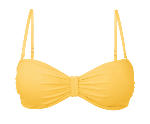 Product Front: Rio De Sol Reggiseno Top Malibu-Yellow Bandeau-Duo