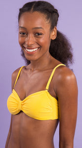 Image 08: Rio De Sol Reggiseno Top Malibu-Yellow Bandeau-Duo