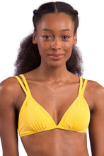 Carica l&#39;immagine nel visualizzatore di Gallery, Gallery: Rio De Sol Reggiseno Top Malibu-Yellow Tri-Duo
