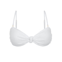 Carica l&#39;immagine nel visualizzatore di Gallery, Product Front: Rio De Sol Reggiseno Top Memphis-White Bandeau-Joy
