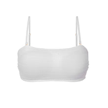 Carica l&#39;immagine nel visualizzatore di Gallery, Product Front: Rio De Sol Reggiseno Top Memphis-White Bandeau-Reto
