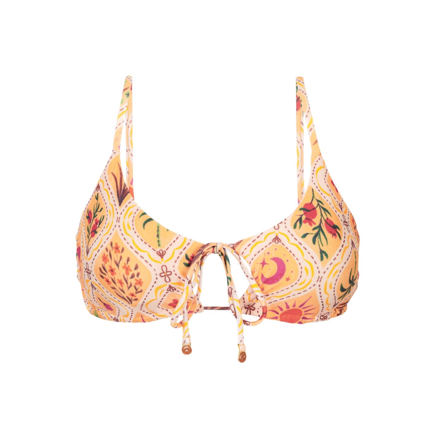 Product Front: Rio De Sol Reggiseno Top Mosaico Tank-Tie