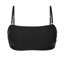 Carica l&#39;immagine nel visualizzatore di Gallery, Product Front: Rio De Sol Reggiseno Top Nero Bandeau-Reto
