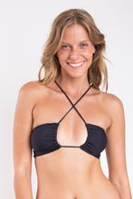 Carica l&#39;immagine nel visualizzatore di Gallery, Gallery: Rio De Sol Reggiseno Top Nero Camille
