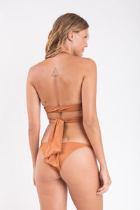 Model Back: Rio De Sol Reggiseno Top Nocciola Dune