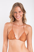 Carica l&#39;immagine nel visualizzatore di Gallery, Gallery: Rio De Sol Reggiseno Top Nocciola Frufru
