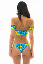 Carica l&#39;immagine nel visualizzatore di Gallery, Image 07: Rio De Sol Reggiseno Top Palmeira Azul Off Shoulder
