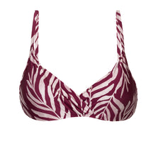 Carica l&#39;immagine nel visualizzatore di Gallery, Product Front: Rio De Sol Reggiseno Top Palms-Vine Balconet-Inv

