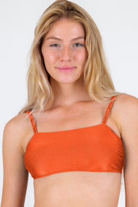 Gallery: Rio De Sol Reggiseno Top Paprica Bandeau-Reto