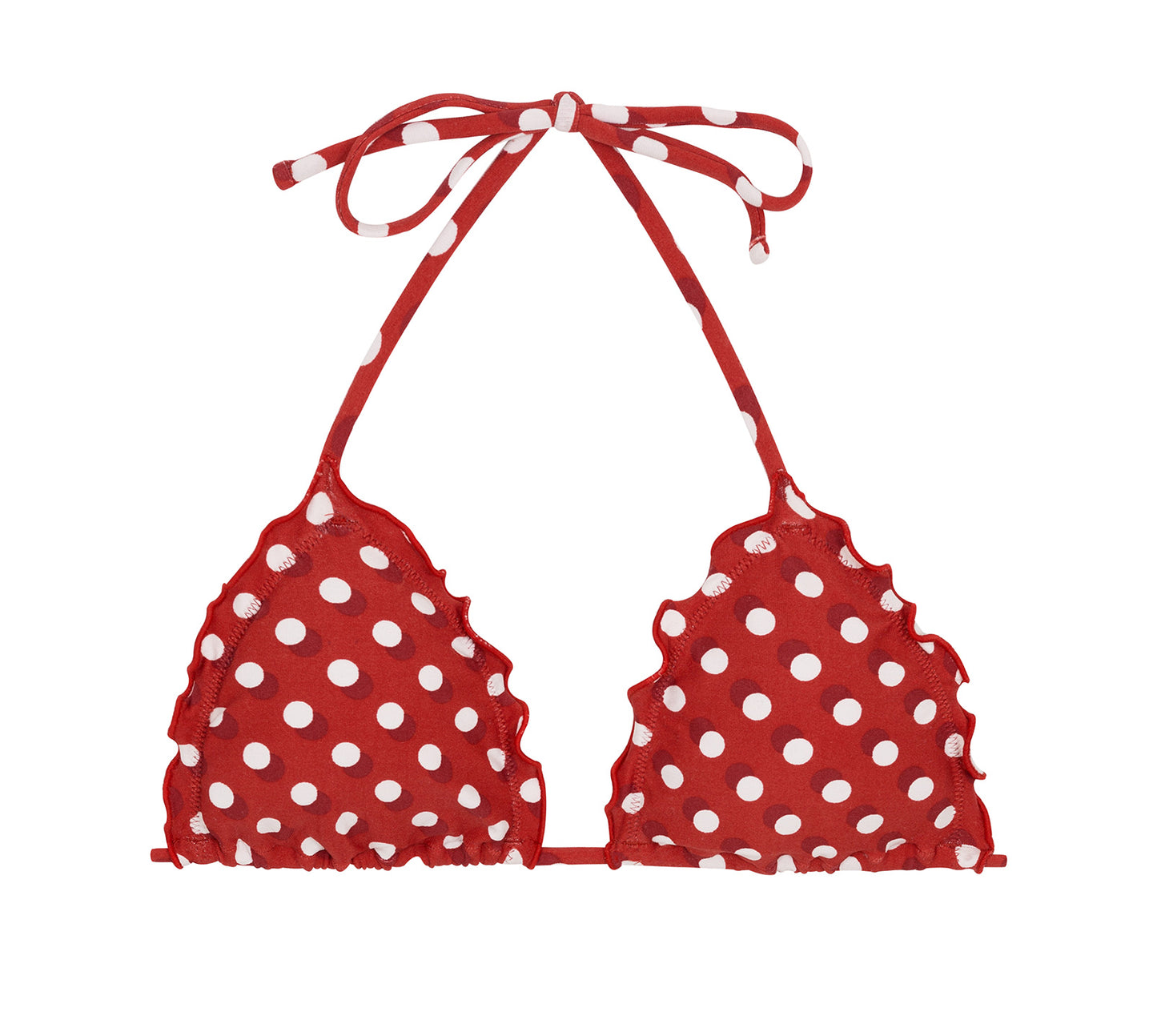 Product Front: Rio De Sol Reggiseno Top Poa Red Frufru