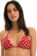 Carica l&#39;immagine nel visualizzatore di Gallery, Gallery: Rio De Sol Reggiseno Top Poa Red Frufru
