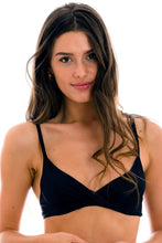 Carica l&#39;immagine nel visualizzatore di Gallery, Gallery: Rio De Sol Reggiseno Top Preto Balconet-Inv
