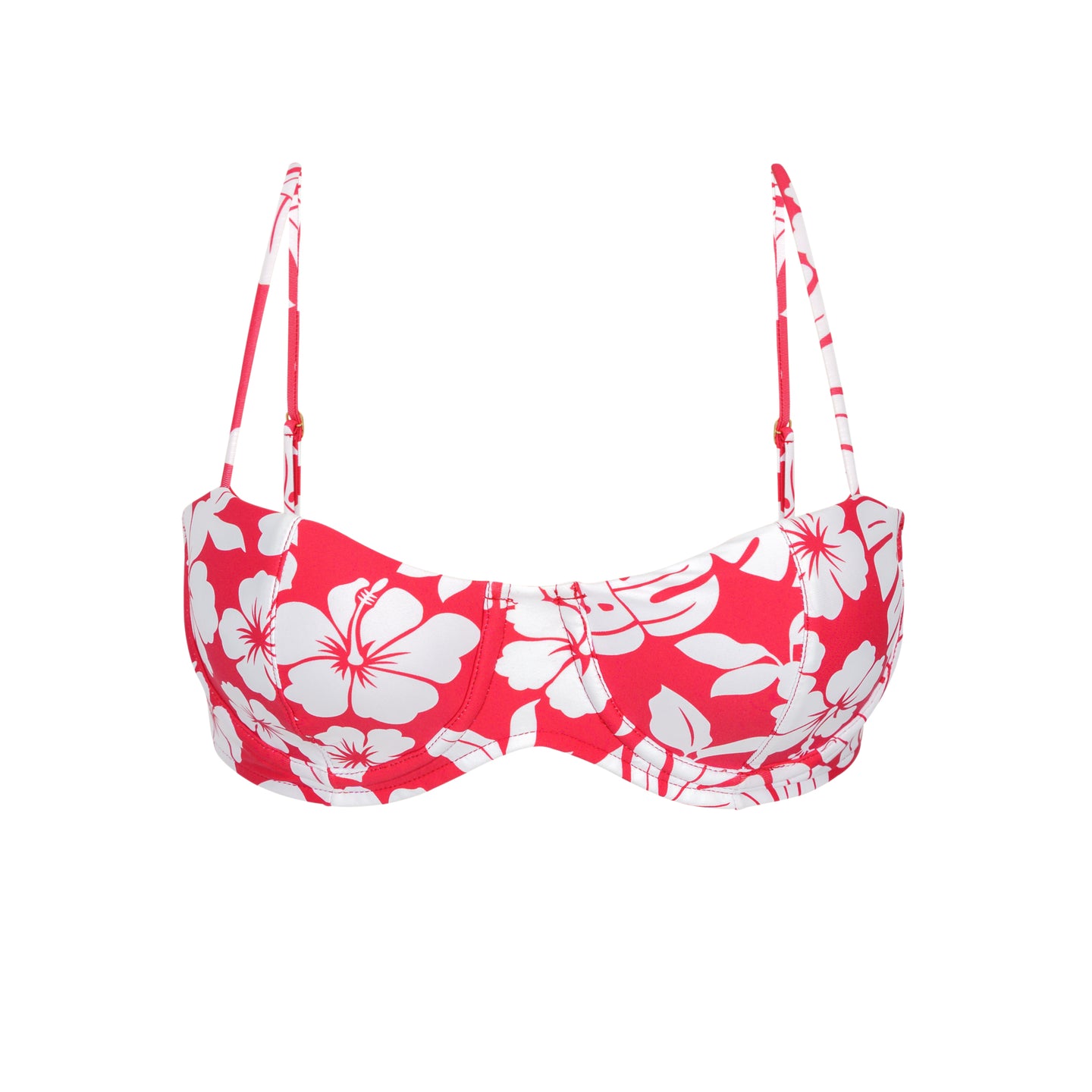 Product Front: Rio De Sol Reggiseno Top Pua-Hibiscus Coral