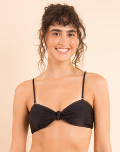 Image 11: Rio De Sol Reggiseno Top Shimmer-Black Bandeau-Joy