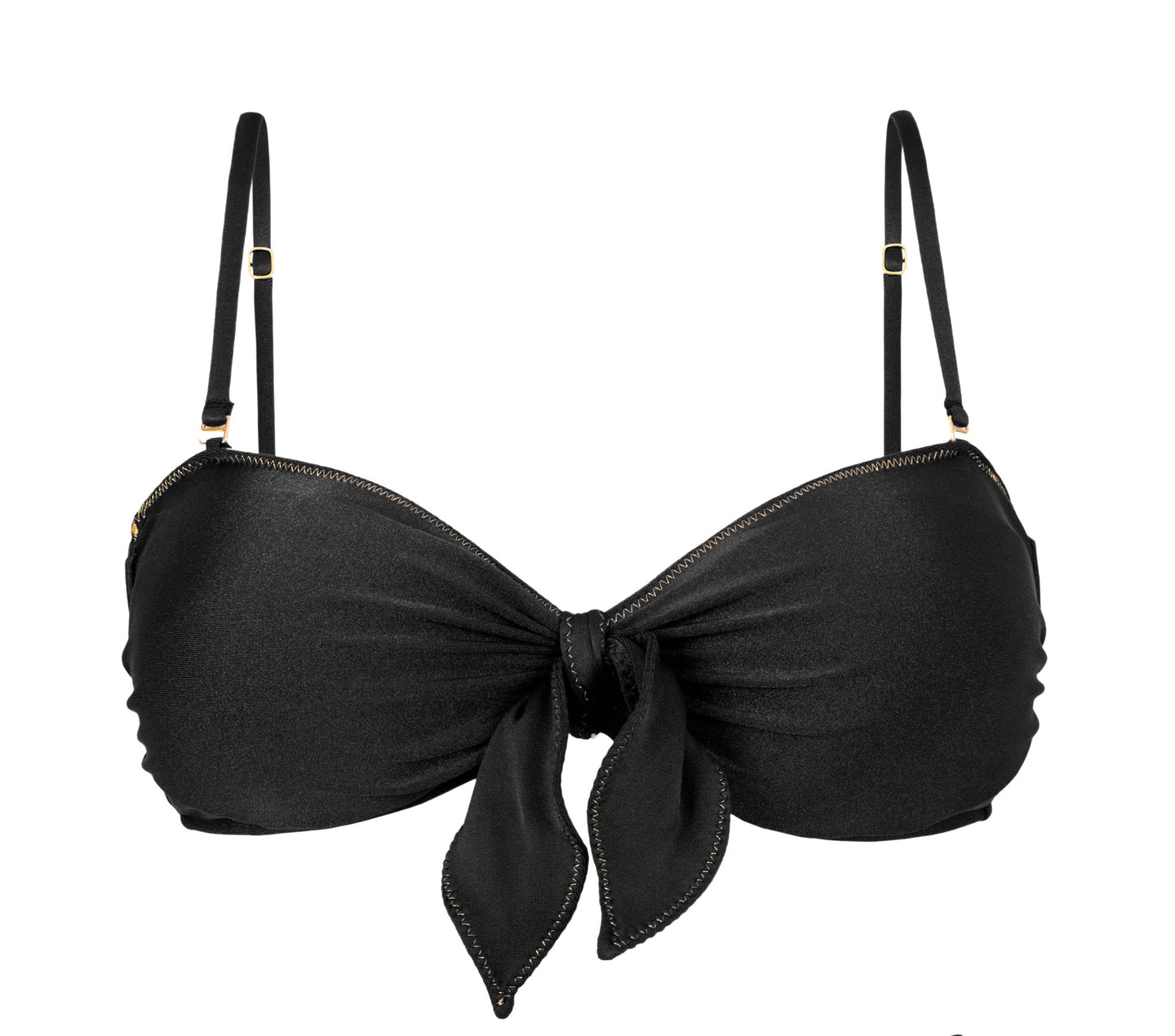 Product Front: Rio De Sol Reggiseno Top Shimmer-Black Bandeau-No