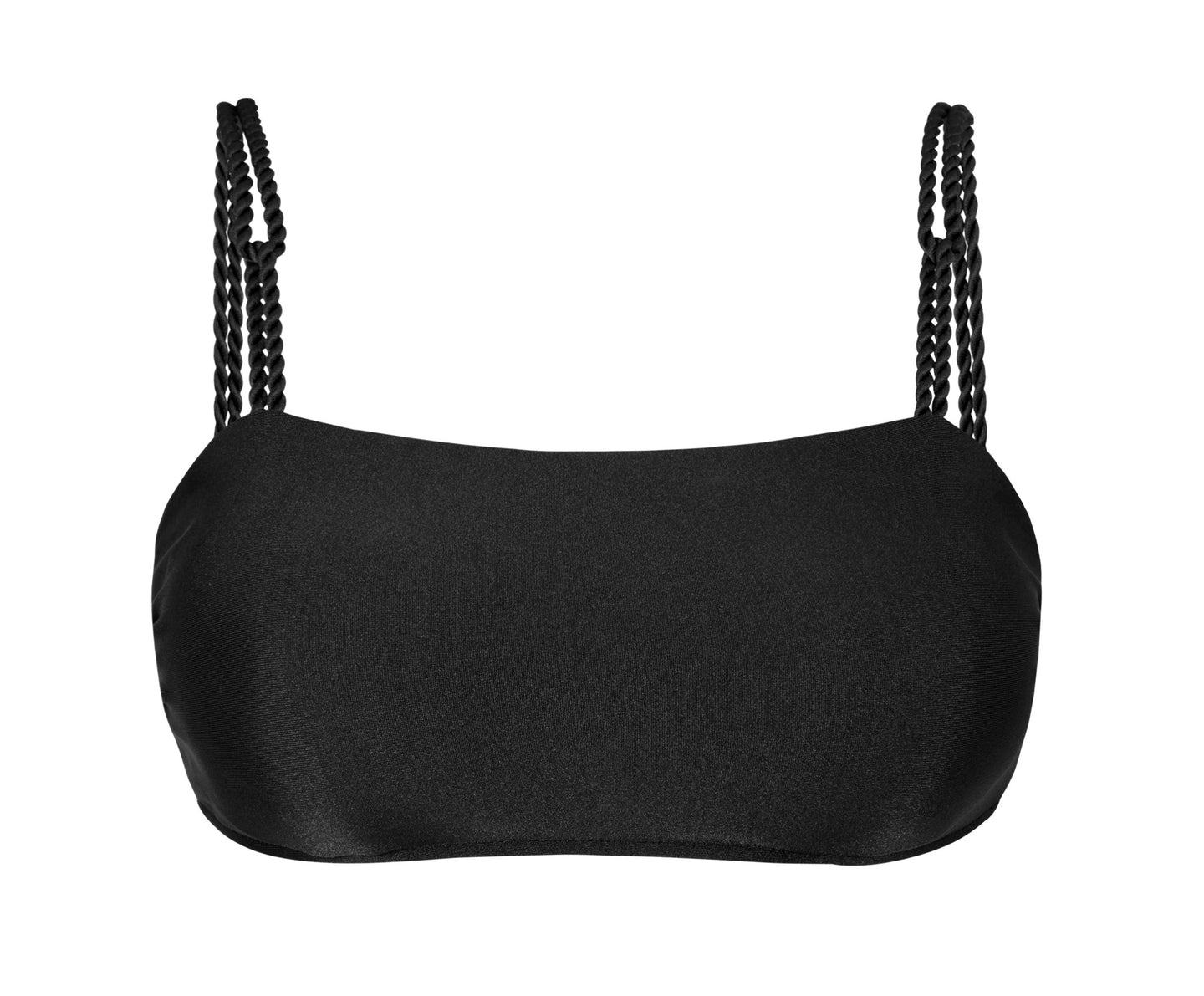 Product Front: Rio De Sol Reggiseno Top Shimmer-Black Bandeau-Reto