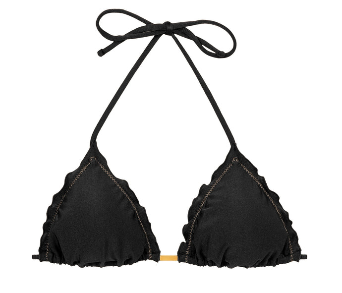 Product Front: Rio De Sol Reggiseno Top Shimmer-Black Frufru