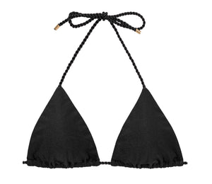 Product Front: Rio De Sol Reggiseno Top Shimmer-Black Tri-Rope