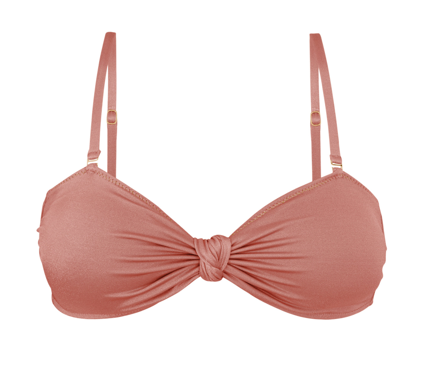 Product Front: Rio De Sol Reggiseno Top Shimmer-Copper Bandeau-Joy