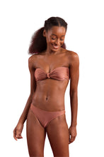 Carica l&#39;immagine nel visualizzatore di Gallery, Image 04: Rio De Sol Reggiseno Top Shimmer-Copper Bandeau-Joy
