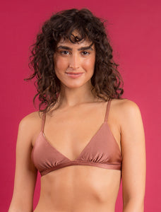 Image 09: Rio De Sol Reggiseno Top Shimmer-Copper Tri-Fixo