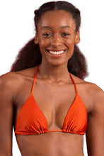 Carica l&#39;immagine nel visualizzatore di Gallery, Gallery: Rio De Sol Reggiseno Top Shimmer-Paprica Tri-Inv
