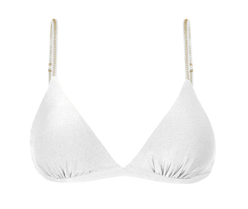 Product Front: Rio De Sol Reggiseno Top Shimmer-White Tri-Fixo