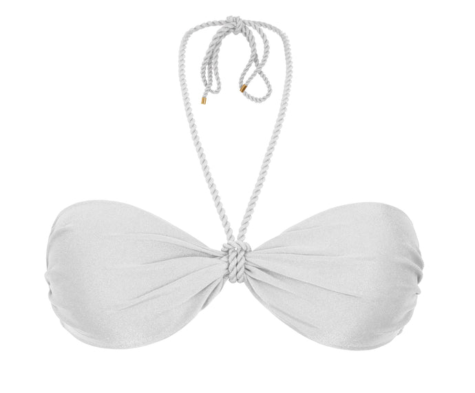Product Front: Rio De Sol Reggiseno Top Shimmer-White Twist
