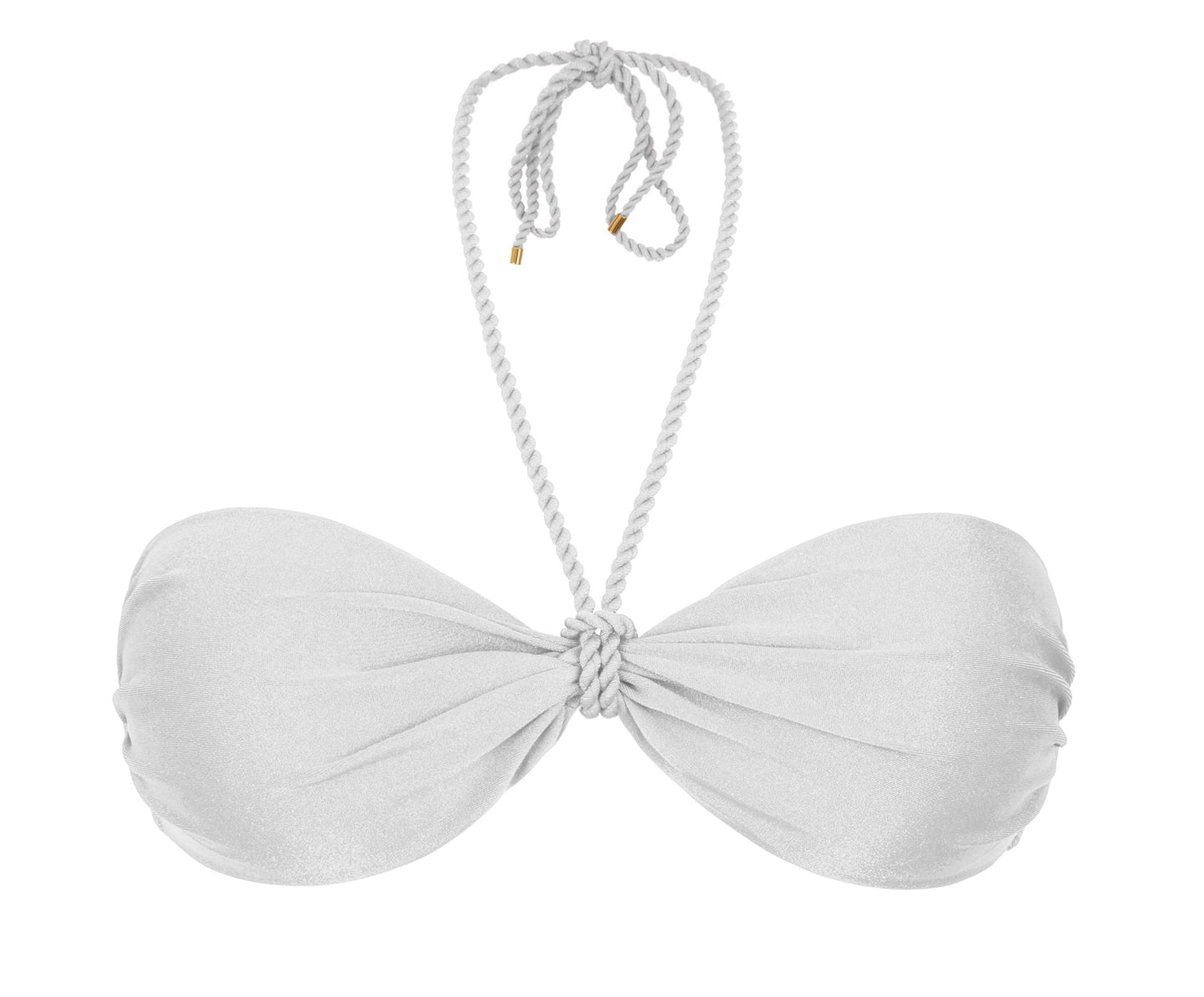 Product Front: Rio De Sol Reggiseno Top Shimmer-White Twist