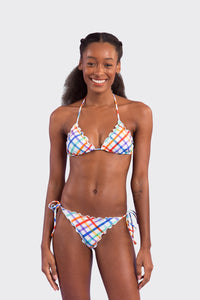Model Front: Rio De Sol Reggiseno Top Square Frufru