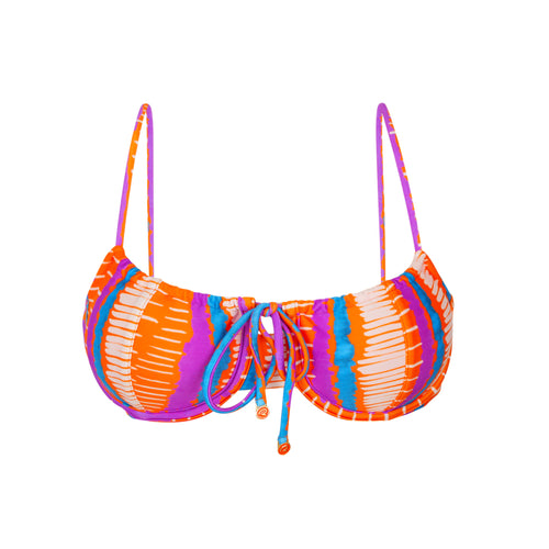 Product Front: Rio De Sol Reggiseno Top Stripes Balconet-Tie
