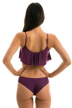Carica l&#39;immagine nel visualizzatore di Gallery, Model Back: Rio De Sol Reggiseno Top Sublime Babado
