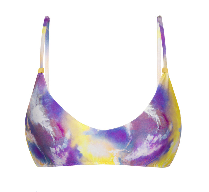 Product Front: Rio De Sol Reggiseno Top Tiedye-Purple Bralette