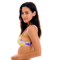 Carica l&#39;immagine nel visualizzatore di Gallery, Image 08: Rio De Sol Reggiseno Top Tiedye-Purple Bralette
