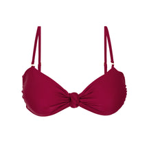 Carica l&#39;immagine nel visualizzatore di Gallery, Product Front: Rio De Sol Reggiseno Top Touch-Carmim Bandeau-Joy
